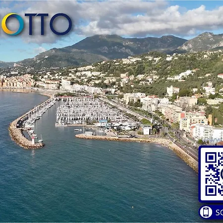 Spacieux 2p Avec Terrasse, Garage Et Wifi A - Fr-1-196-268 Menton